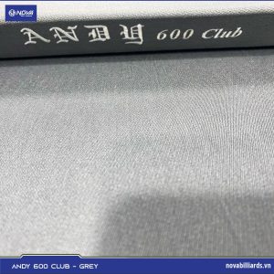 Andy 600 Club có cả phiên bản màu xám bên cạnh xanh đậm và xanh nhạt
