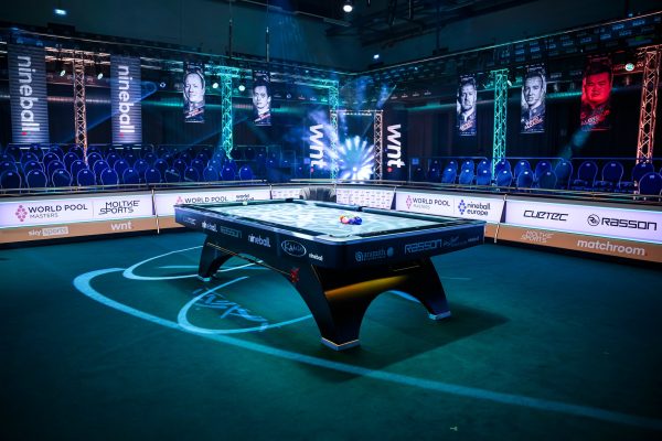 HILDESHEIM, GERMANY. 26th Apr, 2024. during World Pool Masters 2024 at Halle 39 on Friday, April 26, 2024 in HILDESHEIM, GERMANY. Credit: Taka Wu/Matchroom Multi Sport