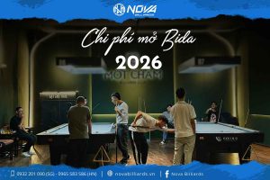 mở clb bida cần bao nhiêu vốn