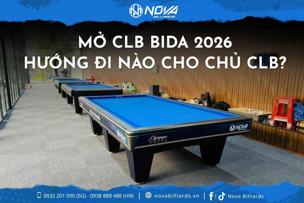 mở clb bida 2026