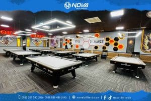 CLB Goku Billiards 11 bàn do Nova Billiards setup