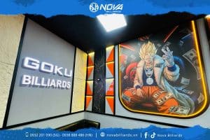 CLB Goku Billiards 11 bàn do Nova Billiards setup
