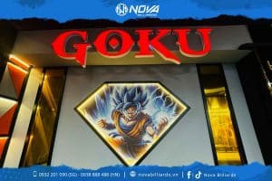 CLB Goku Billiards 11 bàn do Nova Billiards setup