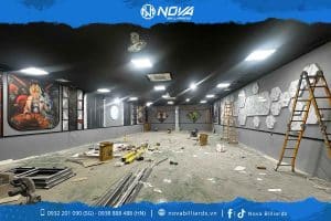 CLB Goku Billiards 11 bàn do Nova Billiards setup