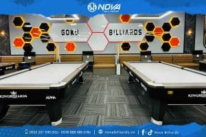 CLB Goku Billiards 11 bàn do Nova Billiards setup