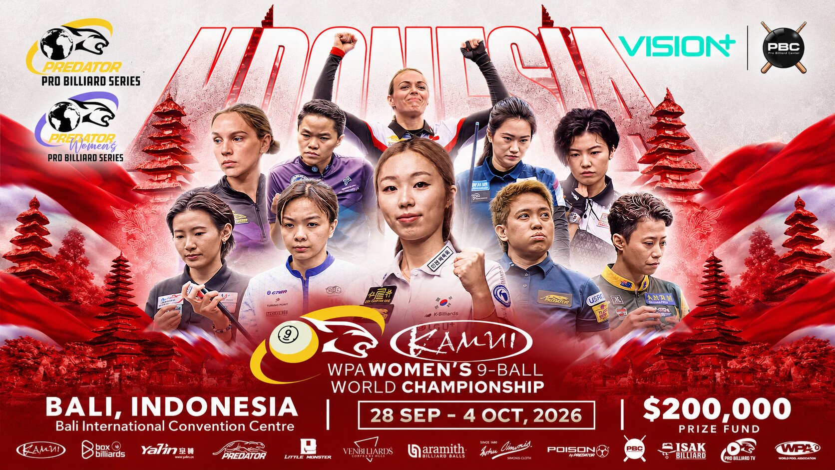 Giải bida bali 2026