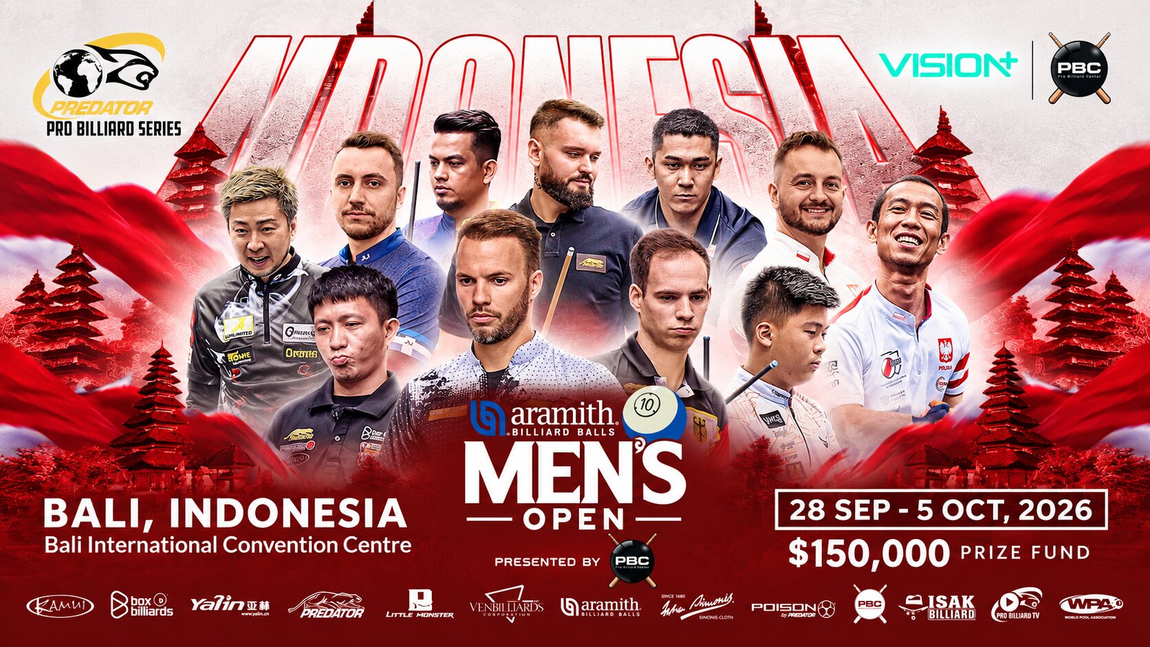 Giải bida bali 2026